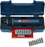 Bosch Professional GO 3 Screwdriver with 8 Bit Set USB-C Case Light view 8