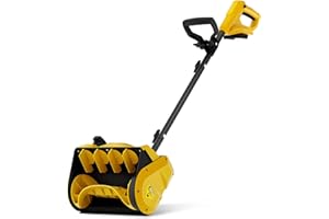 Cordless Snow Shovel, 12-Inch Width 6-Inch Depth, Compatible with DeWALT 20V MAX Battery, 20FT Snow Throw Distance, Lightweig
