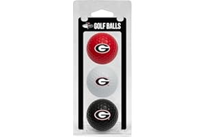 Team Golf NCAA Regulation Size Golf Balls, 3 Pack, Full Color Durable Team Imprint