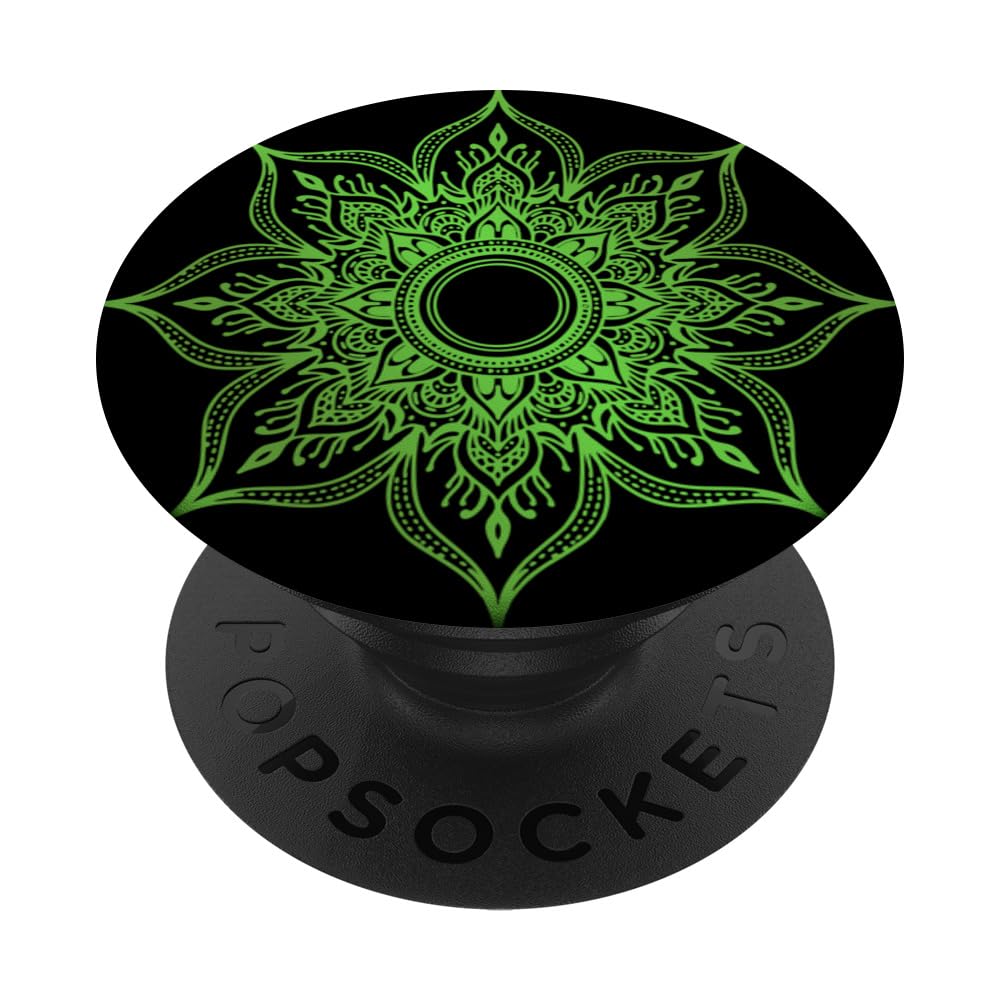 T-shirt Mantra Mandala Ala, Love Life Retro PopSockets Swappable PopGrip