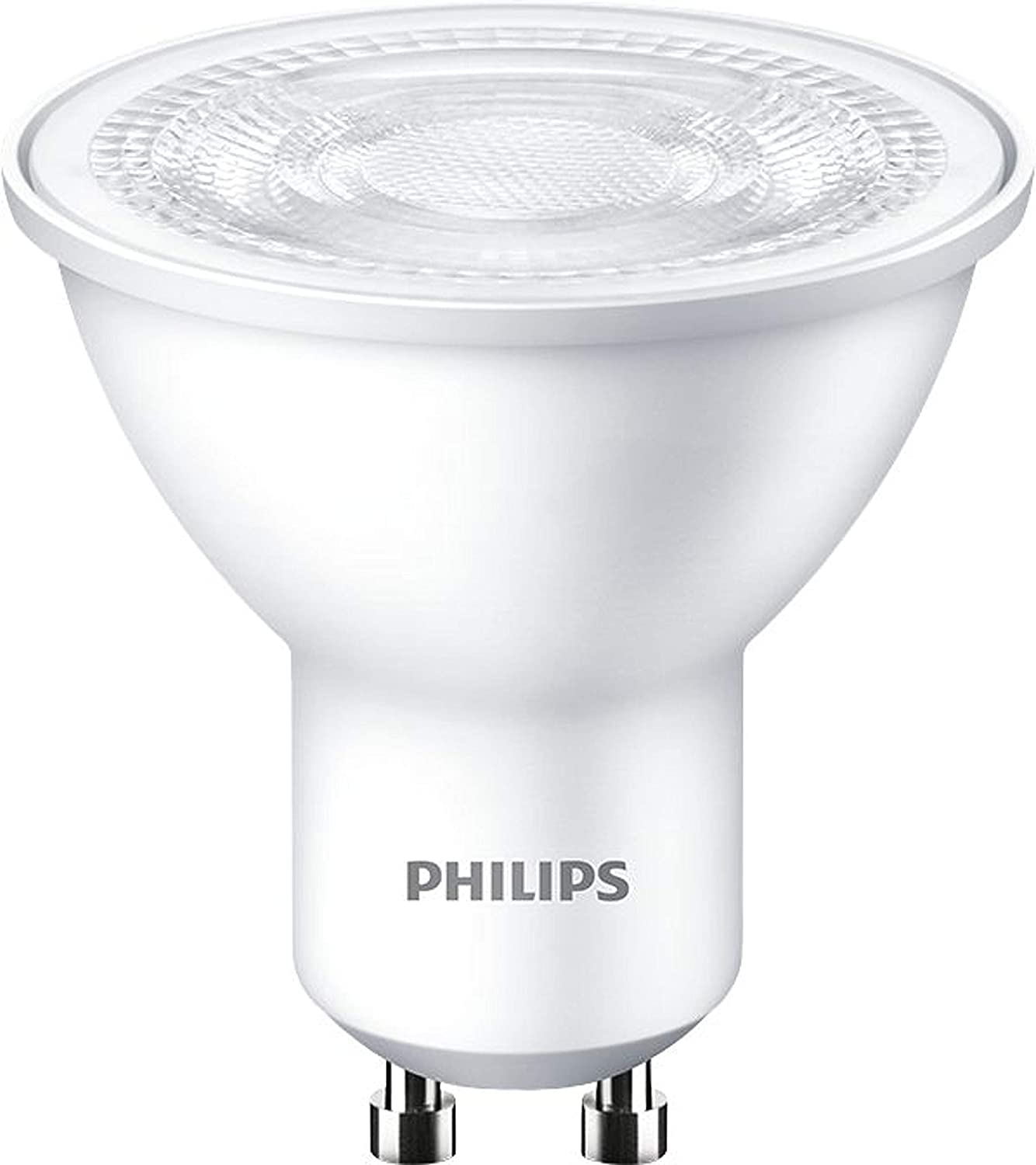 Pack of 4 x Philips CorePro LED Spot 4.7W (50W) GU10 Lamp 2700k Warm White 380 Lumen 15000 Hours 36° Beam