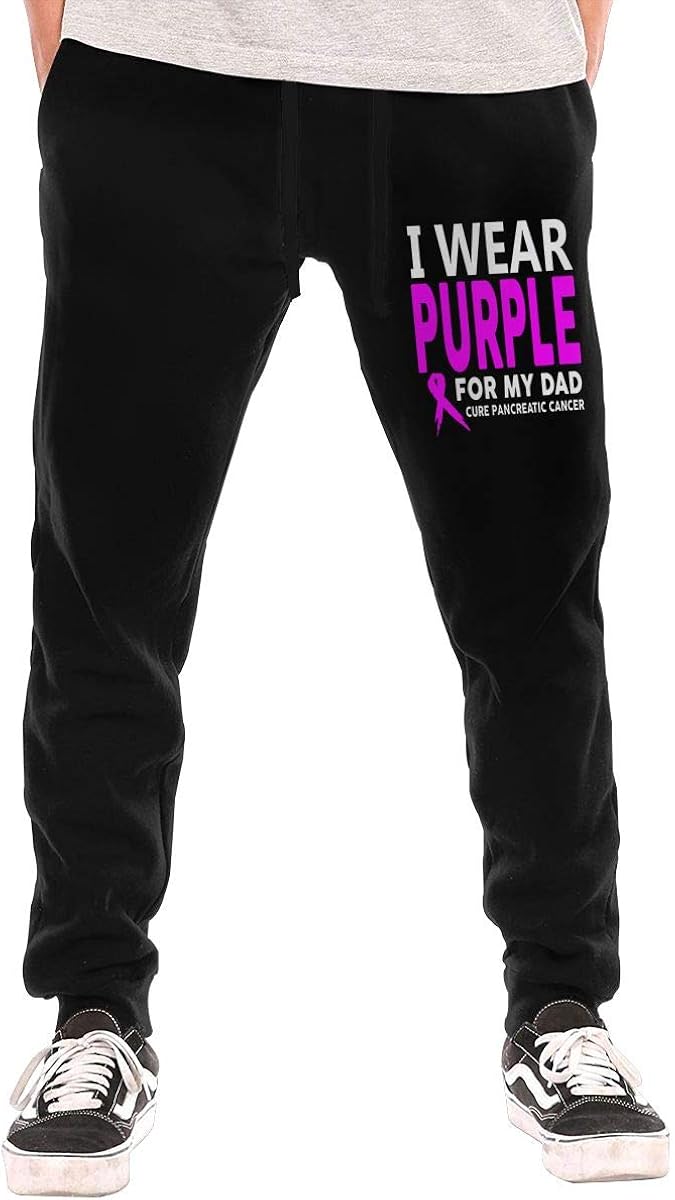 purple sweatpants mens