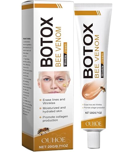 Amazon.com : PAQIMAN 2 Pcs BotoxBee Venom Skin Cream, Anti-Aging