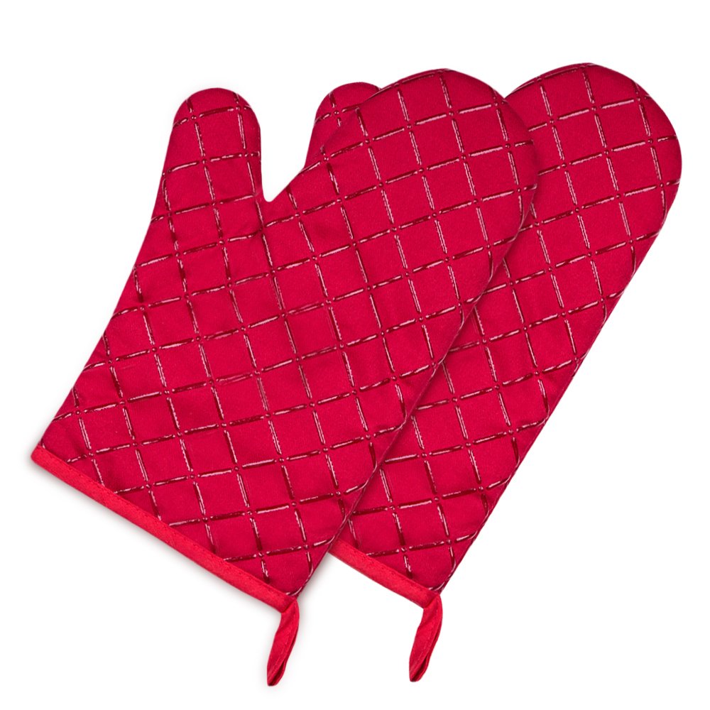 Guanti Da Forno Voarge Antiscivolo - 1 Paio Resistente Al Calore, 28cm, Multicolore - Foto 14