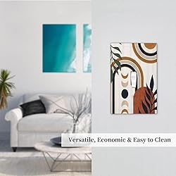 Spshian Gold Boho Mid Century Abstract Modern Moon