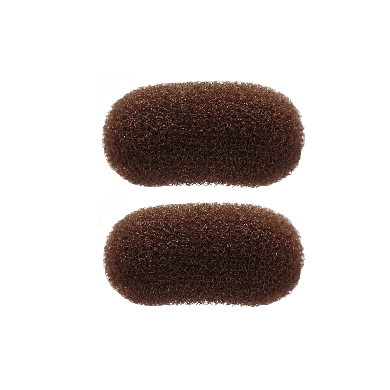 2 Pcs Hair Volume Clip Bump It Up Hair Clip Sponge Bump It Up Volume Inserts Hair Base Hair Pad Do Beehive Hair Base Hair Styling Tools for Women Girls(Brown)