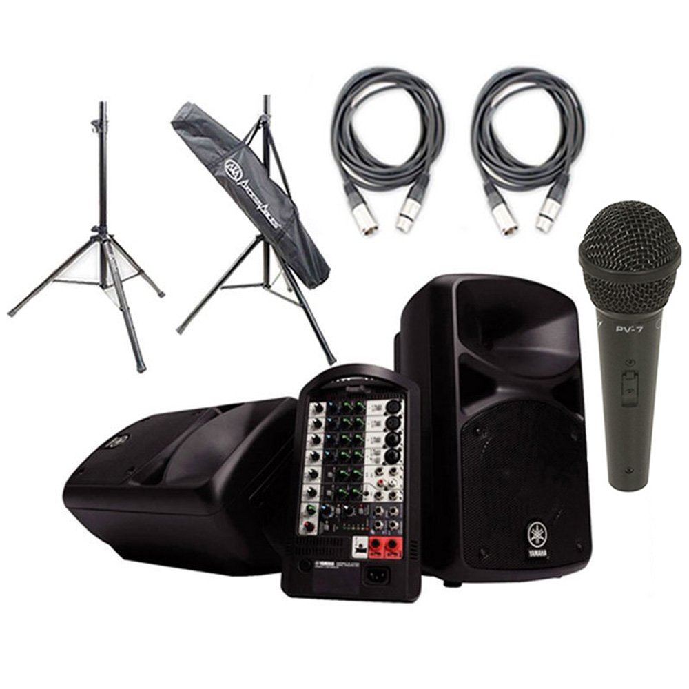 yamaha stagepas 400i 400w portable pa system