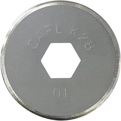 Amazon カール事務器 ディスクカッター替刃 丸刃 K 28 カッター替刃 文房具 オフィス用品