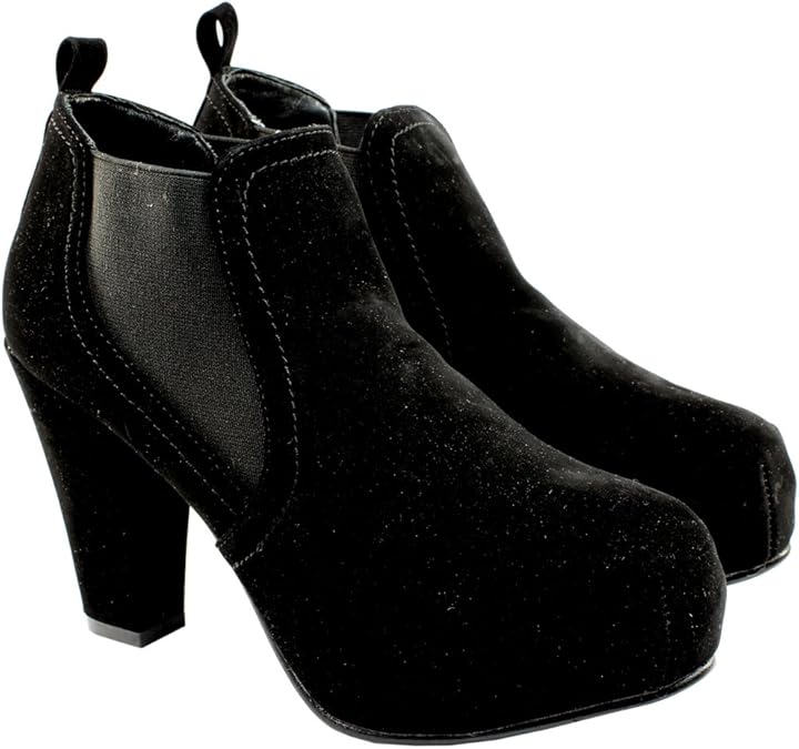 high heel chelsea boots womens