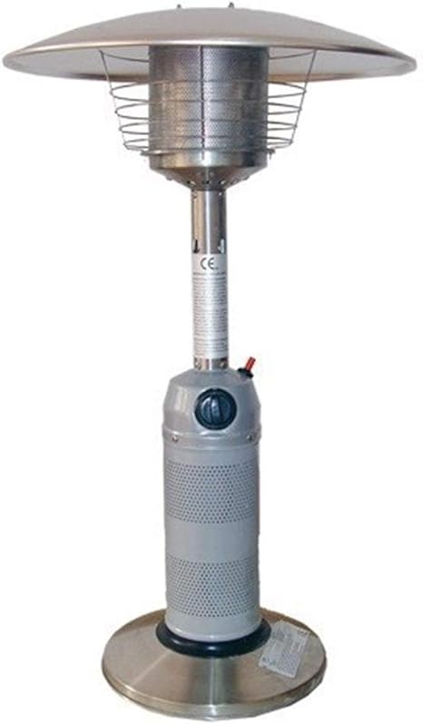 Amazon Co Jp 屋外パティオガスヒーター ステンレススチール傘状パティオヒーター 屋外ヒーターを拡大カウンターウェイトシャーシ Size 34 5 92 8 52 5 ホーム キッチン