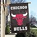 Party Animal NBA Chicago Bulls Applique Banner Flag - Indoor/Outdoor Flag, Team Color, 44