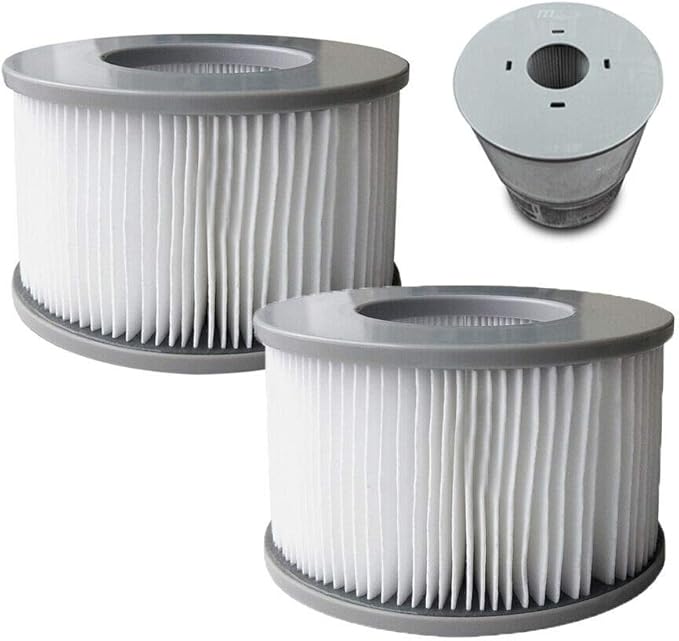 Cartucce Filtro Di Ricambio MSPA Per Tutti I Modelli Di Piscina Whirlpool Spa Cartucce Filtro A Maglie Per Mspa Bubble Spa Confezione Da 4 86428973