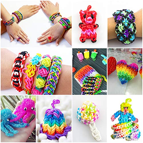 5 Scientoy+Rainbow+Rubber+Bracelet+Include