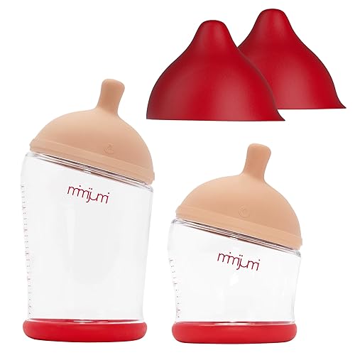 mimijumi Baby Bottle Starter Set (6 Anti-Colic Baby Bottles