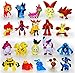 Pokemon Pikachu Monster Mini Plastic Figure (24 Piece) With Pikachu Guarantee