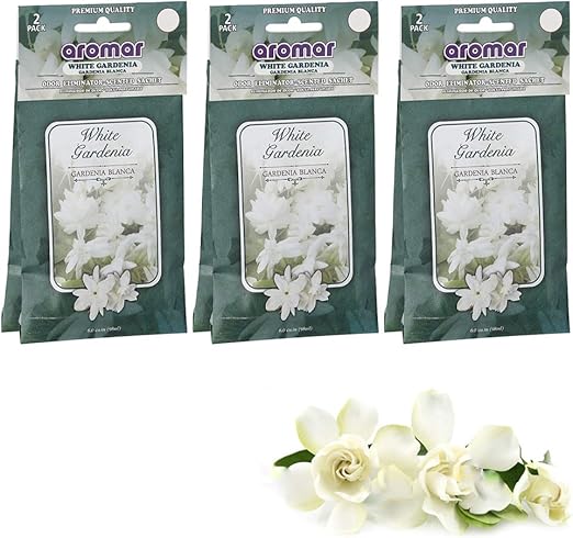 Amazon Com 6 White Gardenia Scented Aroma Sachet Drawer Bag Air