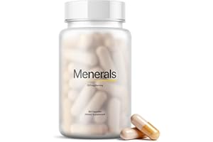 Menerals Mens Multivitamin – Powerful All in One Mineral Supplement for Men – Natural Trace Minerals with Fulvic Acid from Rich American Soil – Supports Daily Energy, Vitality, Focus, and Mens Health