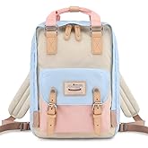 Himawari Girls Vintage Waterproof School Backpack, 14.9" Laptop Backpack for Women (HM-38#)
