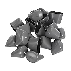 uxcell 20pcs Rubber End Caps 33mm ID Vinyl Cap