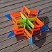 Besra Huge Lotus Flower Kite Colorful Besra Signle Line Nylon 3D Box Kite with Flying Tools (41inch Hexagon Color Random)