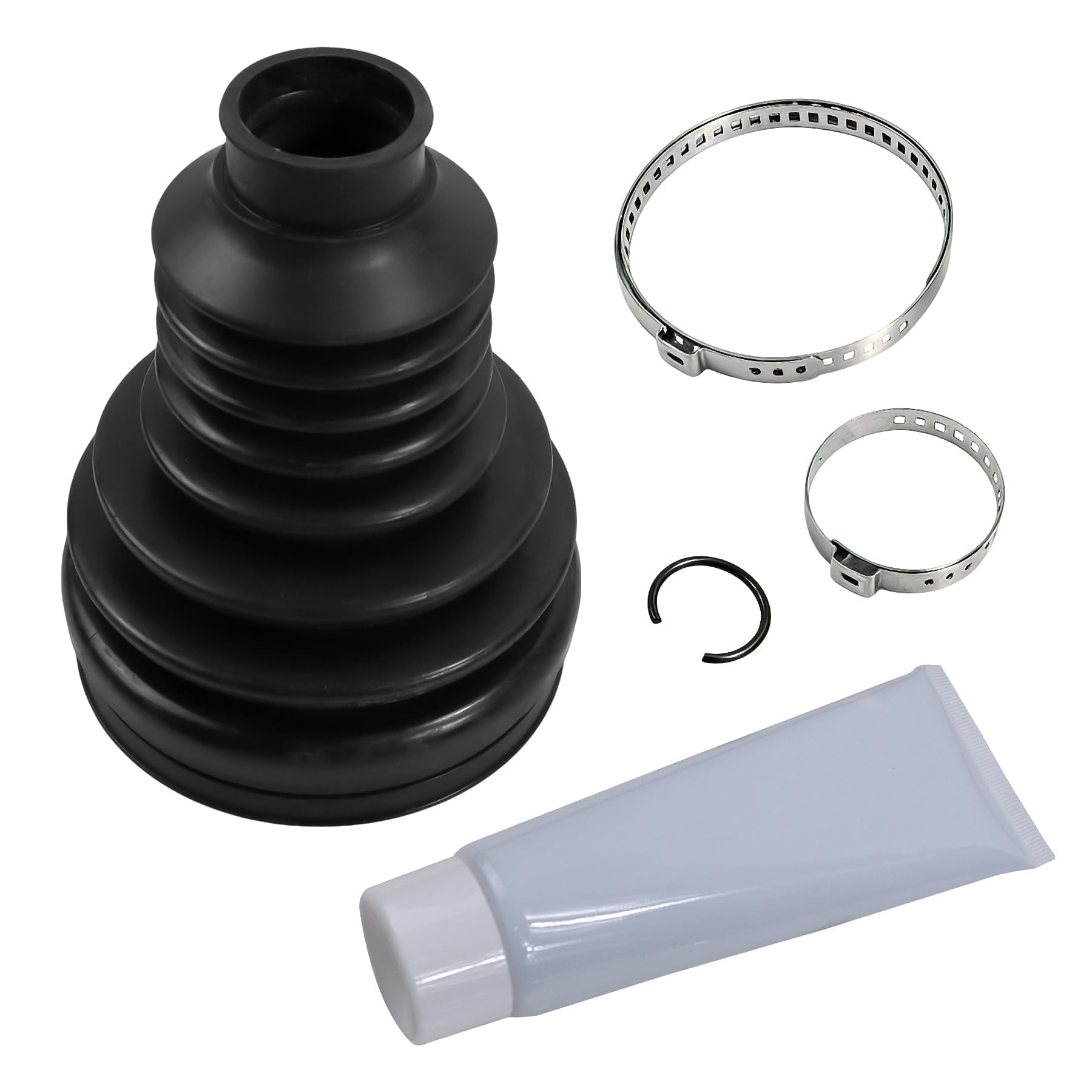 Photo 1 of ***MISSING SMALLER CIRCULAR ASSEMBLY PIECES*** Juseez CV Front/Rear Axle Replacement Kit Compatible with CAN-AM HONDA KAWASAKI POLARIS Rhino 2.0 Axles Inner CV and Outer CV Kit Replace BK00-001