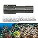 KC Fire Diving Light Underwater 100M Video/Photography Professional Scuba Diving Flashlight, Whaitfire 1800 Lumens 6 Modes 4 XP-G2 LED + 2 UV LEDs Tactical Torch