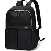GOLF SUPAGS Laptop Backpack with Separate Laptop Compartment Water Resistant Computer Backpacks Fits 15.6 Inch Notebook Travel Work Bags for Women (Black)