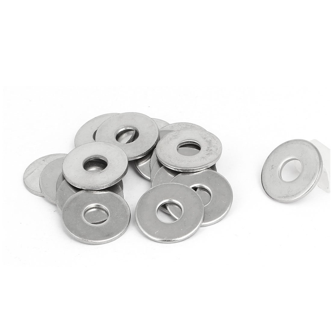 Sourcingmap M8x24mmx2mm 316 Stainless Steel Flat Washers Gasket Fastener 20pcs