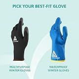 Ansell ActivArmr 97-631 Thermal Cold Work Gloves PVC Coated Insulated XS view 9