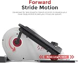 Sunny Health Magnetic Under Desk Elliptical Peddler with LCD Monitor view 5