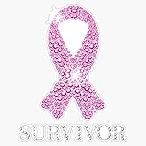 Breast Cancer Survivor Pink Ribbon National Cancer Survivor Sticker Vinyl Decal Car Laptop Wall Window Bumper Sticker 5
