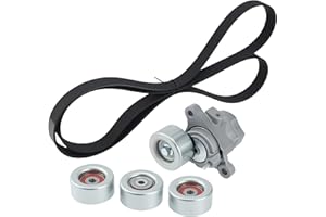 PARSLUCK Drive Belt Tensioner Kit for Toyota Tacoma 2016-2023 3.5L Replace 7pk2120 1662031090 39424 166200P010 Serpentine Bel