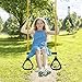 Heavy Duty Trapeze Swing Bar with 2 Rings-Long 48