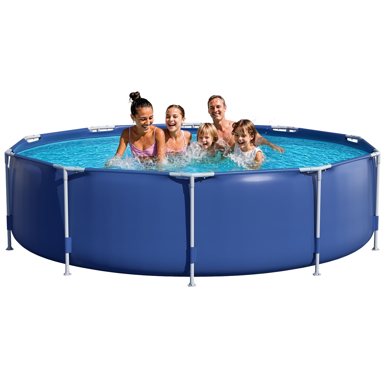 Round Above Ground Framed Swimming Pool 10'*30