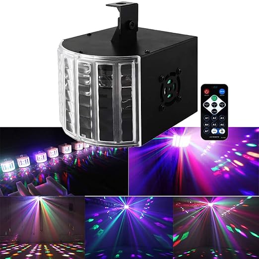 QJJML Proyector Navidad,Luces LED De Discoteca,Escenario Sonido ...