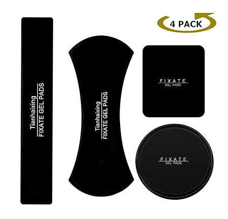 tianhaixing Handy Nano Fixieren die Gel-Pads Sticky Waschbar Pads Sticky Auto Gel Anti Rutsch Halter für Mehrere nutzt, Auto 