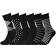 7DayOtter 98% Cotton Rich Dress Socks for Business Mens Womens Casual Socks 6Pack