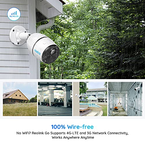 REOLINK 3G/4G LTE Cellular Security Camera, True Outdoor Wire Free