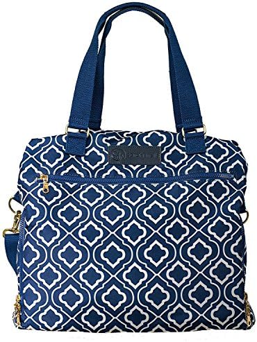 Miss Locker Breast Pump Tote Bag - Lightweight Premium (solid BLACK)