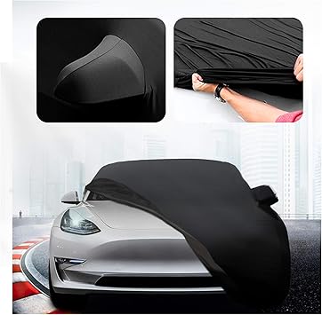 Amazon Com Model Y Accessories Car Cover Compatible For Tesla Model Y Model 3 Car Cover For Car Length 185 In 192 91 In Automotive
