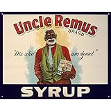 9Ginkgo& Uncle Syrup Retro Vintage Tin Sign TIN Sign 8 x 12 INCH