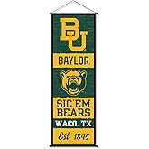 Baylor Bears Banner and Scroll Sign