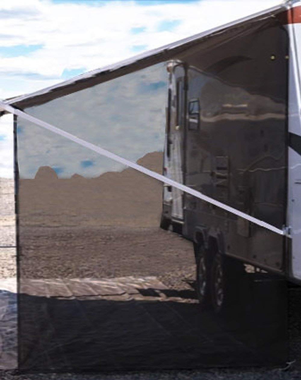 Tentproinc RV Awning Side Sun Shade Net Complete Kits Drop Motorhome