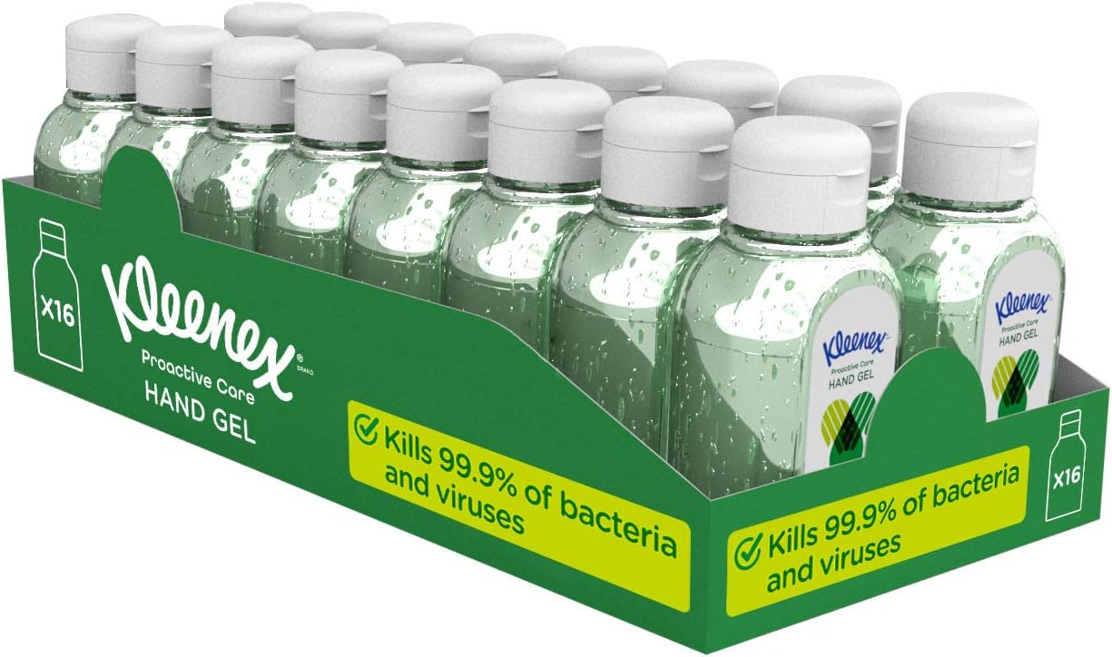 Kleenex Proactive Care Antibacterial Hand Gel, Kills 99.9 Percent of Bacteria and Viruses, Quick Drying, No Sticky Residue - Image 3