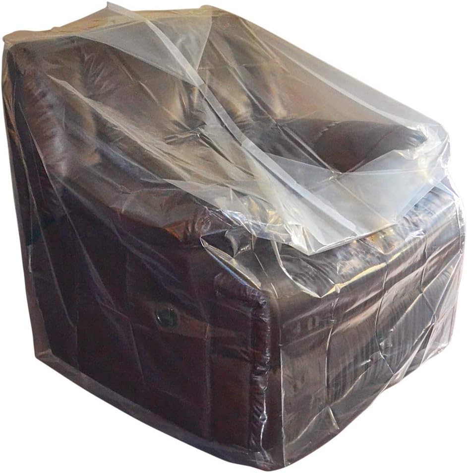 Funda de plástico para cubrir muebles durante una mudanza o almacenamiento a largo