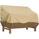 Classic Accessories Veranda Water-Resistant 50 Inch Patio Bench Cover, Patio Furniture Covers