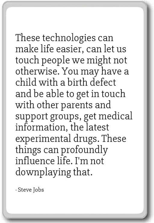 Estas tecnologías pueden hacer la vida más fácil, puede permitir ...