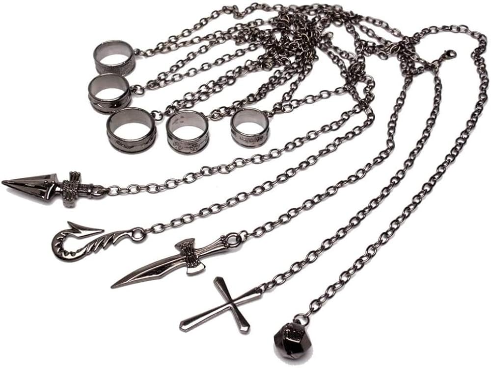 IMIKEYA Halloween Kette 2 Meter - Grusel Deko Für Kostüme & Party