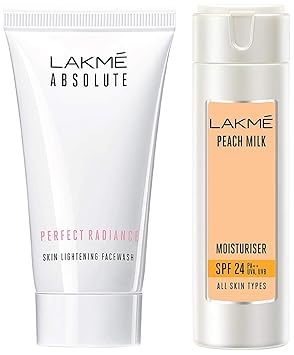lakme peach cream face wash
