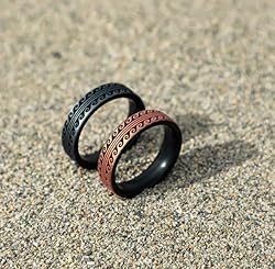 Knot Theory Warrior of Serenity Silicone Ring in